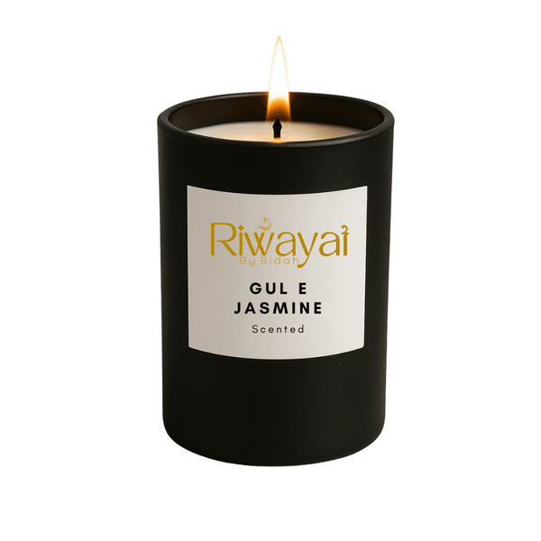 Gul E jasmine Home scented Candle - RiwayatbyRida