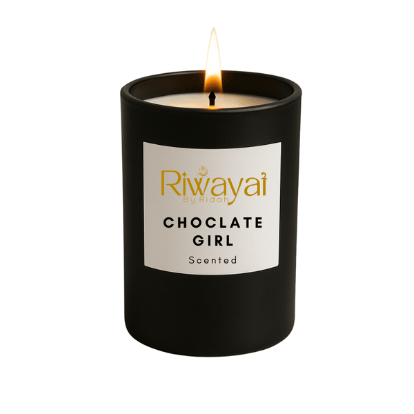 Choclate Girl Home Scented candles - RiwayatbyRida