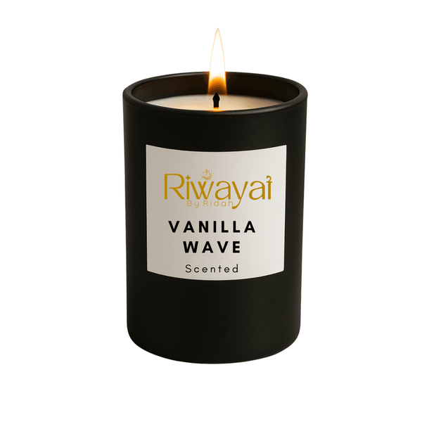 Vanilla Wave Home Scented candle - RiwayatbyRida