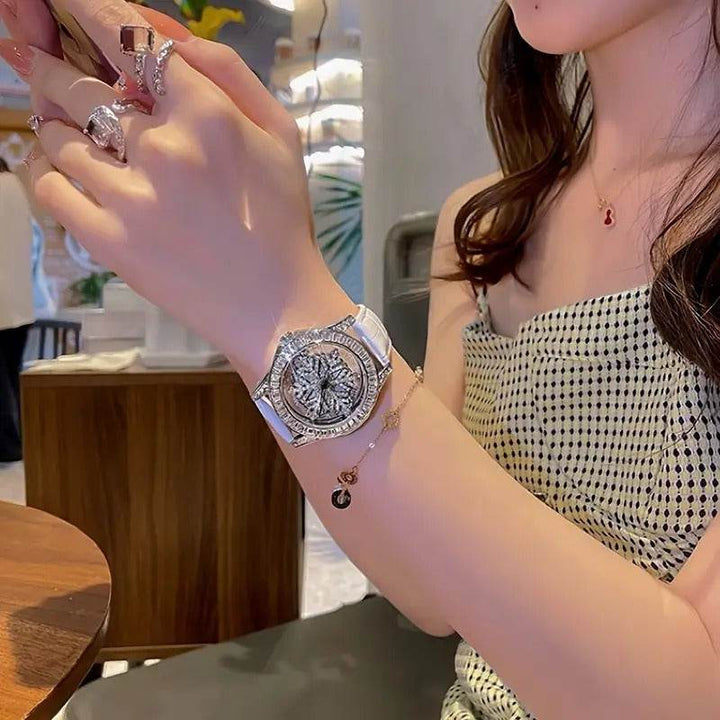 Rotating Starry Sky Stylish ladies watch - RiwayatbyRida