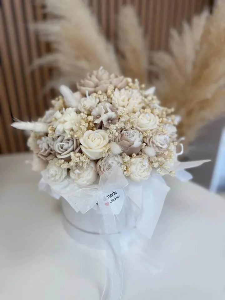 Scented Candle bouquet-Perfect for gift - RiwayatbyRida